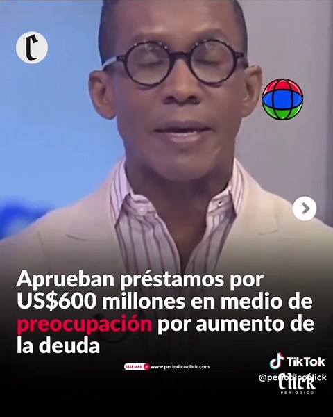 Aprueban préstamos por US$600 millones en medio de preocupación por aumento de la deuda Santo Domingo.– El comunicador Gilbert Guzmán informó que, tras una sesión maratónica, la Cámara de Diputados aprobó dos nuevos préstamos que suman un total de 600 millones de dólares, destinados a distintos proyectos estratégicos para el país. De acuerdo con los detalles ofrecidos, uno de los financiamientos asciende a 400 millones de dólares y será dirigido a proyectos de desarrollo en la zona turística de 