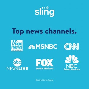 Stay informed & save up to $70 a month with Sling. Make the smart choice on live TV. The best of cable for the best price. | Sling TV