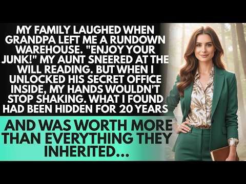 My Grandfather Left Me A Forgotten Warehouse While Cousins Split $500K. What I Found In The Locked..