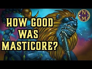 How Good Was Masticore, Actually? | A Deep Dive Into Magic: the Gathering History