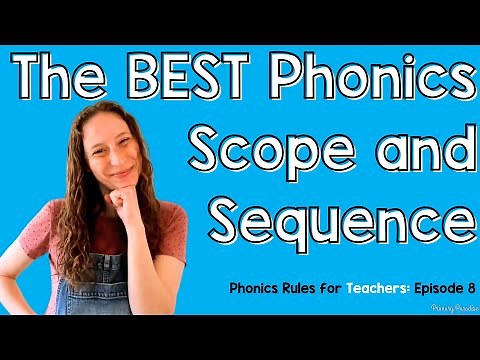 How to Create the Best Phonics Scope and Sequence: Phonics Rules for Teachers Episode 8