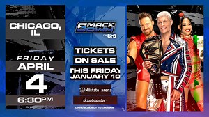 128 reactions · 23 shares | Friday Night Smackdown comes to Chicago April 4 at the Allegiant Arena. Tickets on sale this Friday! | WWE | Facebook