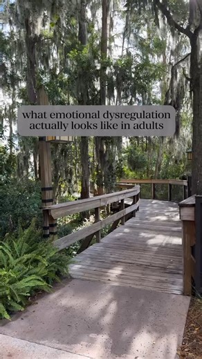 Emotional dysregulation in adults doesn’t always look like crying or yelling. Often it looks like: • Over-explaining • Apologizing for existing • Rage-cleaning • Random numbness • Needing constant reassurance • 2pm overwhelm • Overthinking every interaction • Trouble relaxing even when nothing’s wrong I lived this way for years thinking it was just my personality. But it was just my body reacting. Regulation teaches and trains us to feel safe enough to be ourselves again. Not perfection. Not “ca