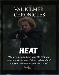13K views · 683 reactions | I'll be discussing some of my past movie scenes. This one is from Heat. One of my daughters favorite film. Did you guys like it? Visit valkilmer.com #heatmovie #heat #classic #valkilmer #movies #actor #comments | Val Kilmer | Facebook