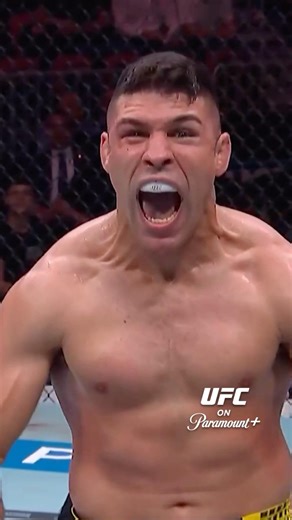 He knocked down and submitted Kelvin Gastelum in Round 1! 😲 #UFC327 #UFC #UFCIndia