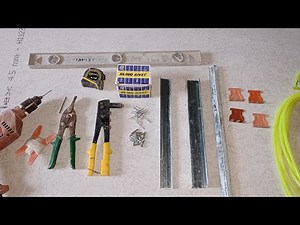 CEILING FRAMING MATERIALS AND TOOLS