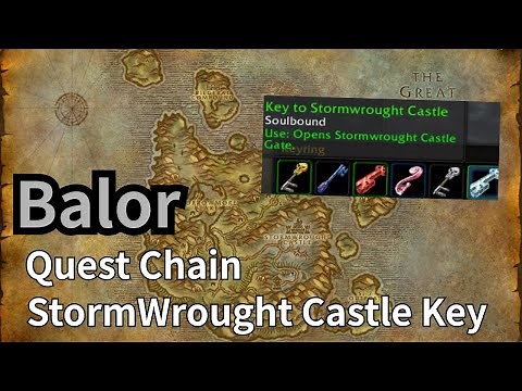 Turtle WoW - Balor Guide: Stormwrought Castle Key Questline