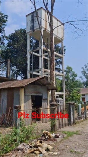 On-Site Inspection of Rectangular Septic Tank with Overhead Water Tank 💧🏗️#shorts #civilengineering