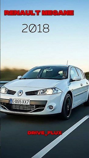Renault Megane Evolution (1988–2025) – evolution of the Renault Megane car