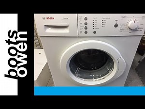 Bosch Classixx WAE24162GB/03 Fault finding 3 PCB work! Washing Machine Repair. Real fault finding.