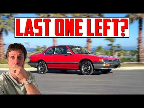 I Drove a BRAND NEW, Never Sold Car from 1983!