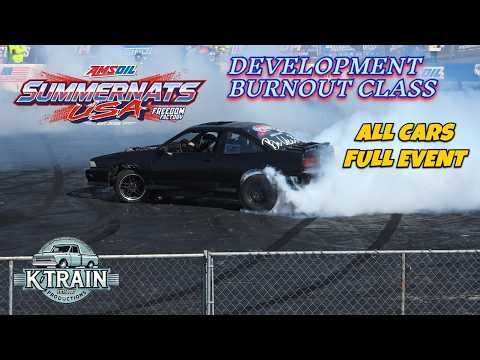 2026 Summernats USA at Freedom Factory | Development Burnout Class Full Event & All Cars