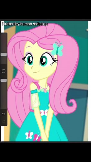 ‏Part 1 #fyp #redesign #equestriangirls #fluttershy