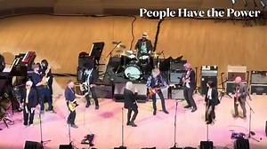 Watch Bruce Springsteen, Flea, Karen O and more jam with Patti Smith at all-star tribute gig