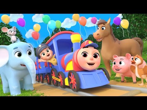 Mommy, Where Are You? Choo Choo Train Animal Song - Baby songs - Nursery Rhymes & Kids Songs
