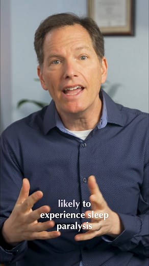Sleep paralysis isn’t random. It’s often connected to poor sleep quality or disrupted REM sleep. Here, Dr. Breus shares what might trigger sleep paralysis attacks and how improving your sleep can help reduce episodes: https://bit.ly/3X56gJG #SleepParalysis #SleepHealth #SleepDoctor #SleepTips #SleepEducation #BetterSleep | Sleep Doctor | Facebook