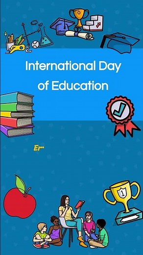 International Day of Education Video Template | Awareness & Educational Explainer