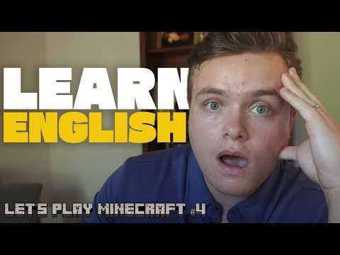 Learn English Playing Minecraft! Beginner Comprehensible Input