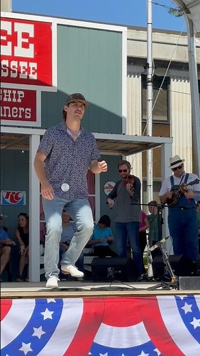 Cameron Shaver 👣 2025 Smithville Fiddler’s Jamboree #oldtime #clogging #buckdance #flatfoot