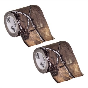 Vanish Camo Cloth Tape by Allen, 2 in x 10 ft, 2-Pack Rolls, Realtree Edge, Unisex, OS, Easy-Tear