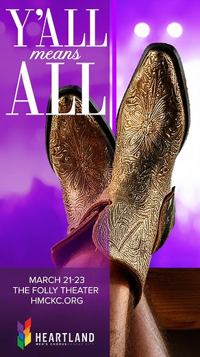 2.3K views · 34 reactions | In 2 weeks, saddle up for a boot-scootin' celebration of music, community & inclusivity! Y’All Means All brings the best of country music—past and present—to the stage, featuring legendary hits alongside modern, inclusive favorites from Taylor Swift, Orville Peck, Beyoncé, and Miranda Lambert. Tickets ONLY at hmckc.org#yallmeansall | Heartland Men's Chorus | Facebook