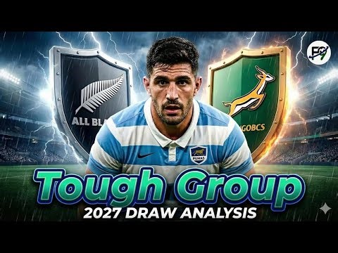 2027 Rugby World Cup Draw: Did the Pumas Get Stuck in the Group of Death? Full Breakdown