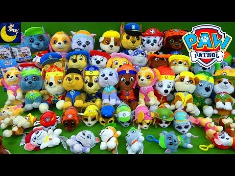 Huge Paw Patrol Plush Toys Collection Surprise Blind Bags Toy Videos for Kids TY Beanie Boos Toys
