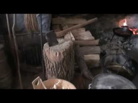 Open-hearth cooking at Landis Valley Museum