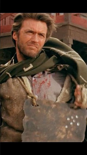 😱 "THE HEART-SHOT SURVIVAL! - How The Man With No Name CHEATED DEATH!"#short #movie