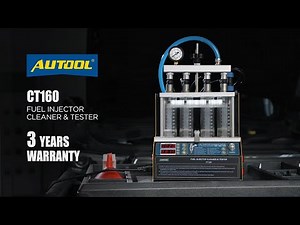 AUTOOL CT160 Fuel injector diagnostic and cleaning Cleaner Machine 110V-220V