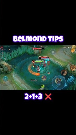 Balmond Tutorial | Easy Damage + Sustain Combo 🔥 MLBB Shorts