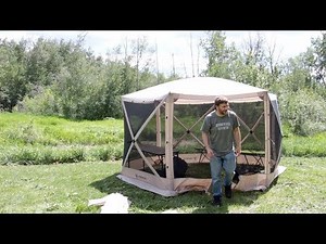 Camping With Steve - Overnight By Creek In Screen Tent - Chilli Quesadillas