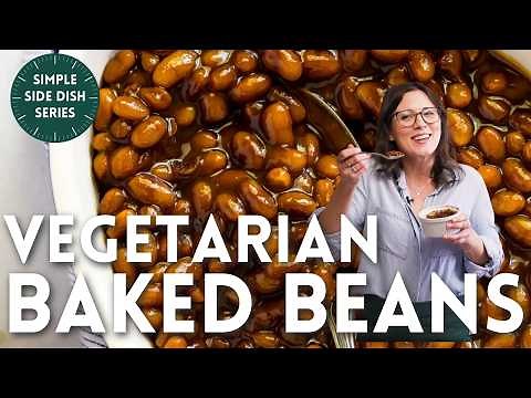 Easy Vegetarian Baked Beans That Will Win Over Any Crowd!