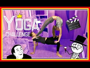 YOGA CHALLENGE 😂 ЙОГА ЧЕЛЛЕНДЖ 💪 Вызов / #Гимнастика