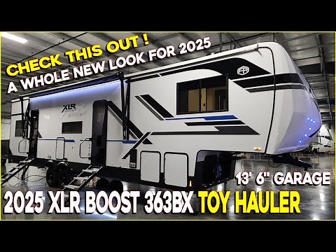 2025 XLR Boost 363BX Fifth Wheel Toy Hauler by Forestriver RVs at Couchs RV Nation a RV Wholesaler