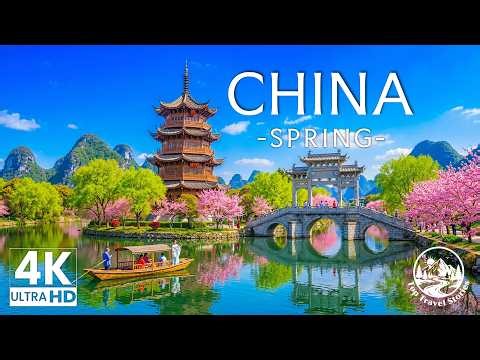 China in Spring 4K – Majestic Mountains, Ancient Cities & Timeless River Landscapes