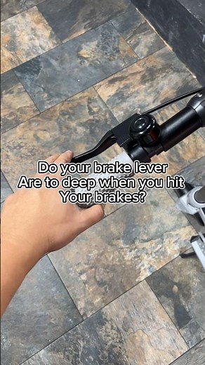 Quick tip: how to adjust your brakes for your electric scooter #electricscooter