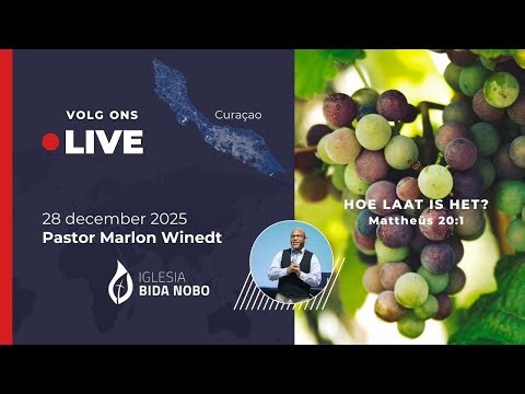 IBN Livestream NL 28 december 2025 met pst Marlon Winedt