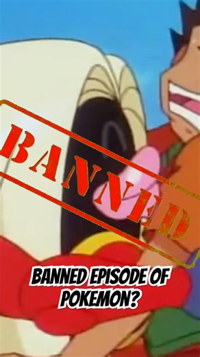 This Pokemon Episode was TOO CONTROVERSIAL 😱 #shorts #bannedcartoons