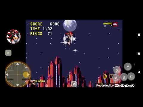 Sonic 2 return of shadow: shadow gameplay 