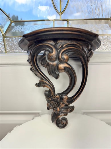 2 Vintage Wall Sconce Shelves,1970 Dart Industries Shelves, Syroco Vintage Wall Sconce Shelves, Made in USA, Hollywood Regency Style Decor. - Etsy