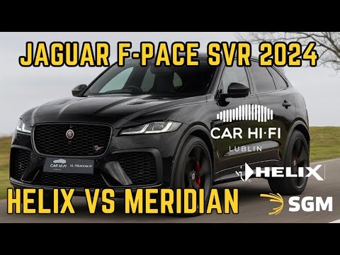 2024 Jaguar F-Pace SVR – Complete HELIX audio upgrade | 575HP and a sound worthy of a V8!