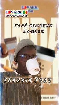 merci fort avec le café Ginseng de Edmark