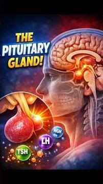 What Is the Pituitary Gland? | Hormones Explained #shorts