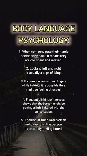 5 Hidden Body Language Cues That Reveal the Truth