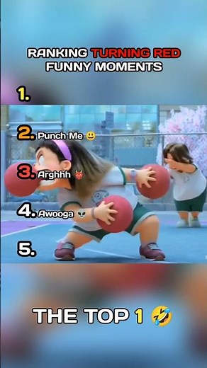 Ranking Turning Red Funny Moments 😂