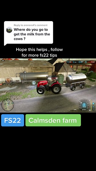 How to Collect Milk in Farming Simulator 22 | FS22 Gameplay Tips