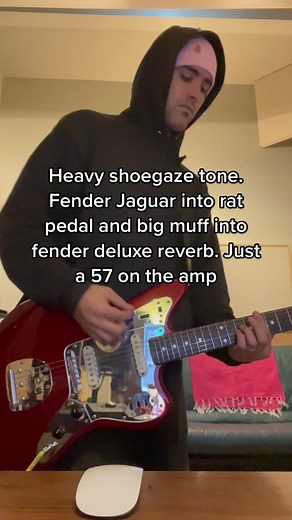 Creating Heavy Shoegaze Tones with Guitar Pedals | Fender Jaguar, Rat Pedal, Big Muff