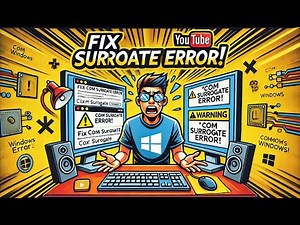 Fix 'The Action Can't Be Completed Because the File is Open in COM Surrogate' in Windows 11