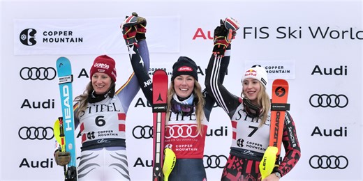Shiffrin claims fourth straight slalom and 100th U.S. SL win